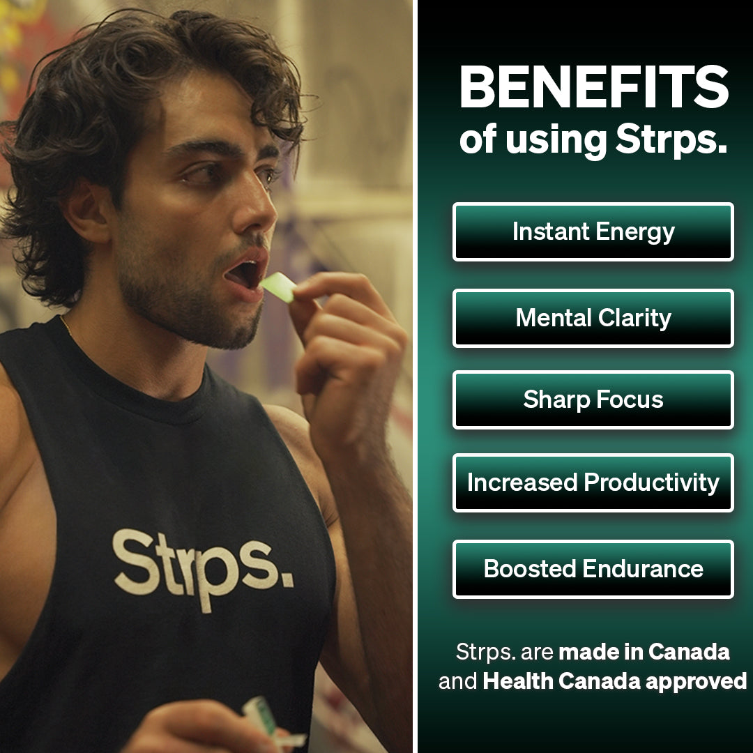 Strps. Fast-Acting Energy Strips