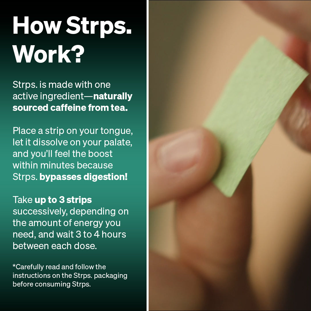 Strps. Fast-Acting Energy Strips