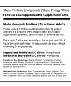 Strps. Fast-Acting Energy Strips