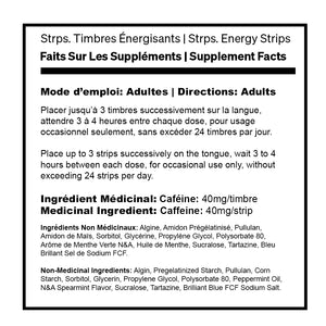 Strps. Fast-Acting Energy Strips